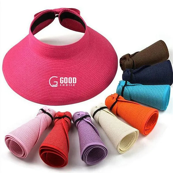 Women Straw Sun Visor