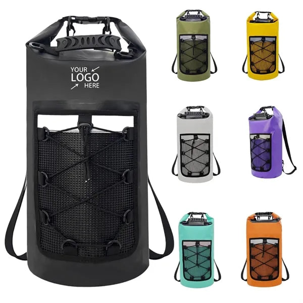 Waterproof Dry Bag Backpack for Beach Kayaking and Camping