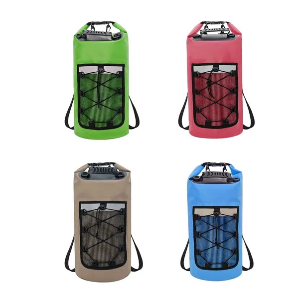 Waterproof Dry Bag Backpack for Beach Kayaking and Camping