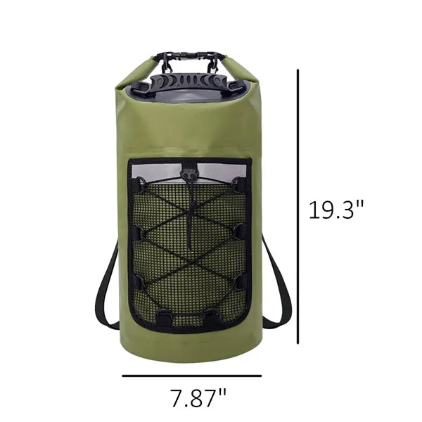 Waterproof Dry Bag Backpack for Beach Kayaking and Camping