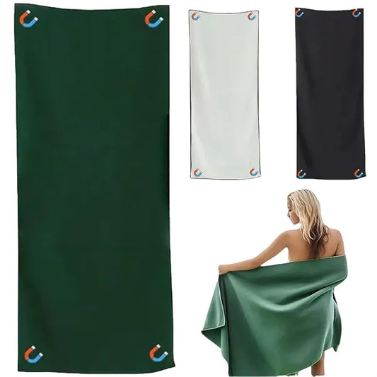 Outdoor Beach Towel Quick Dry with Magnetic Closure