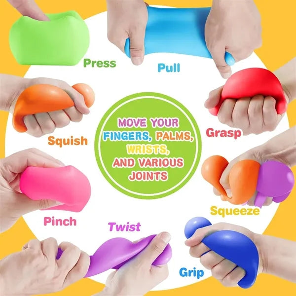 Fidget Stress Balls Squishy Sensory Relief Toys