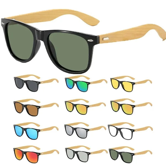 Fashion Personality Bamboo Leg Sunglasses Handmade
