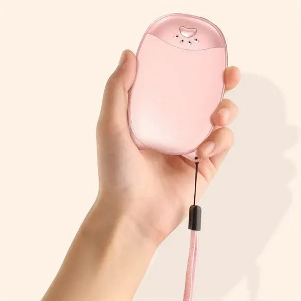 Rechargeable Cat Shape Double Sides Hand Heater Power Bank