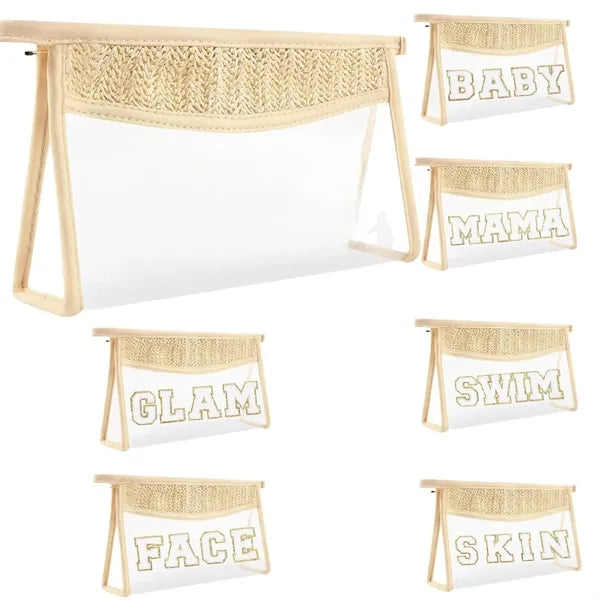 Summer Clear Makeup Transparent Toiletry Bag