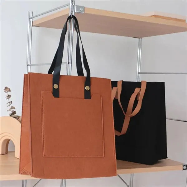 Large Felt Tote Bag