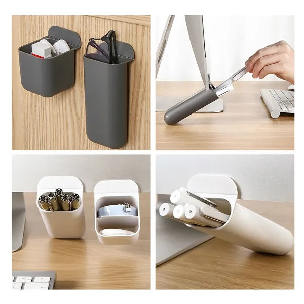 Office Desktop Pen Organizer With Clip