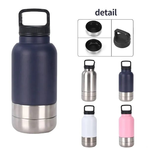 Stainless Steel Vacuum Flask With Handle