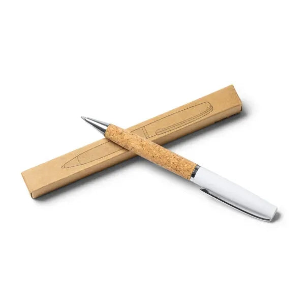 Alton Twist Ball Pen With Body In Natural Cork