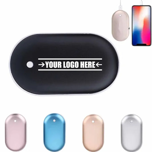 Portable hand warmer charging treasure two-in-one