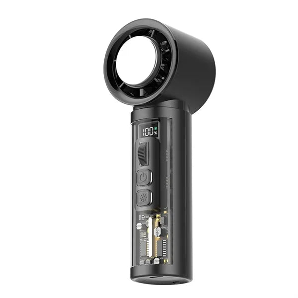 Mini Rechargeable Handheld High Speed Cooling Fan