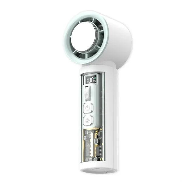 Mini Rechargeable Handheld High Speed Cooling Fan