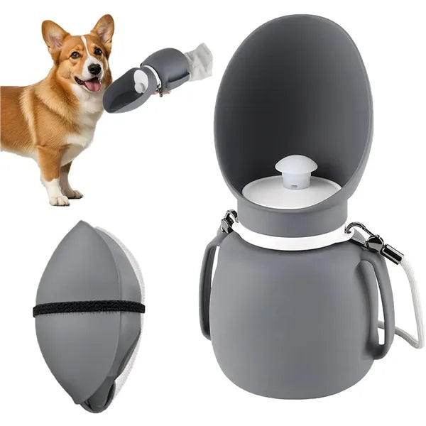 Outdoor Convenient Folding Pet Water Bottle