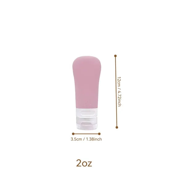 Silicone Dispensing Bottle Travel Portable