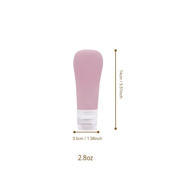 Silicone Dispensing Bottle Travel Portable