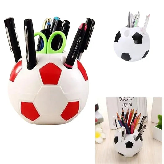 Multifunctional Stationery Pen Holder Football
