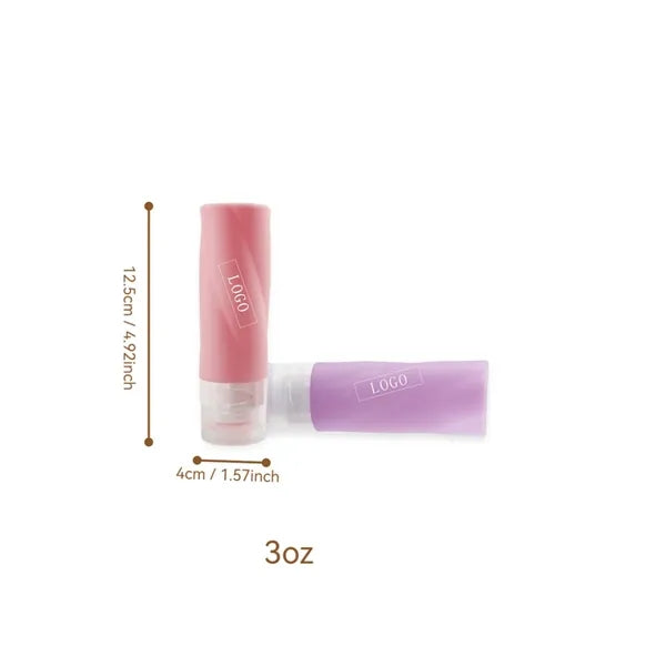 Silicone Dispensing Bottle Travel Portable