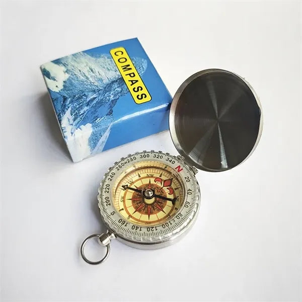 Camping Survival Stainless Steel Compass