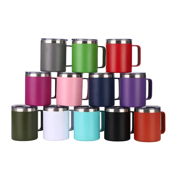 14 oz Vacuum Insulated Stainless Steel Mug with Lid