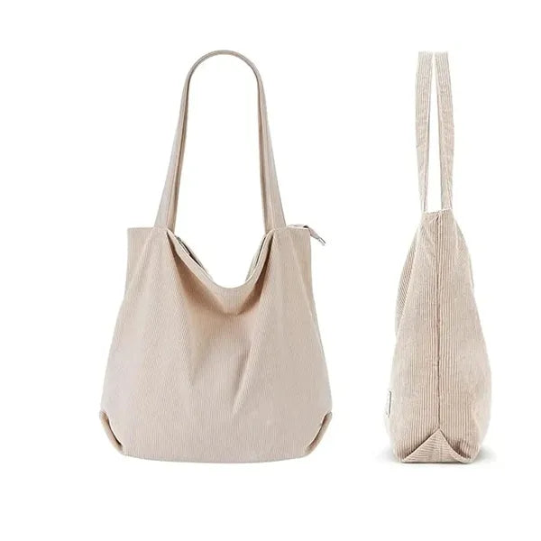 Corduroy Tote Bag
