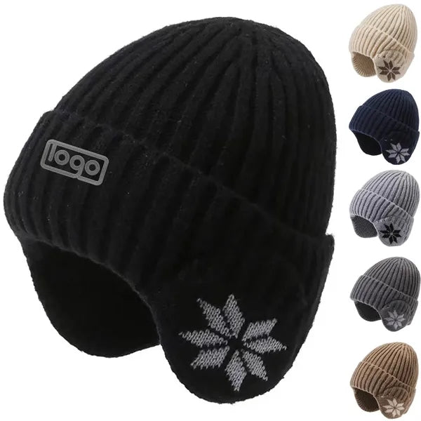 Knitted Warm Ear Warmer Hat