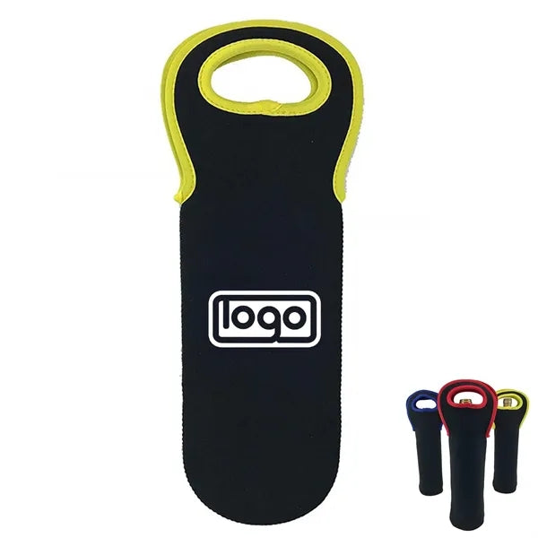 Insulated Cooler Bag Neoprene Wine Bottle Sleeve
