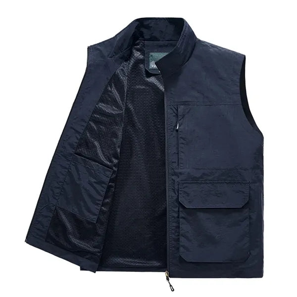 Men's Multi-Pocket Casual Vest