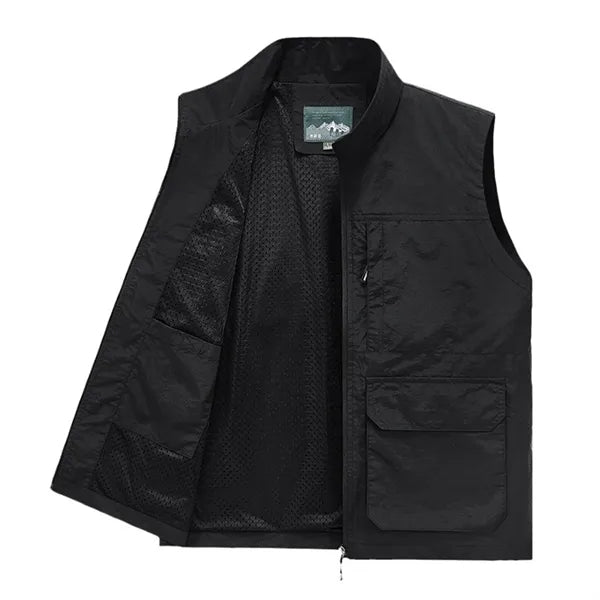 Men's Multi-Pocket Casual Vest