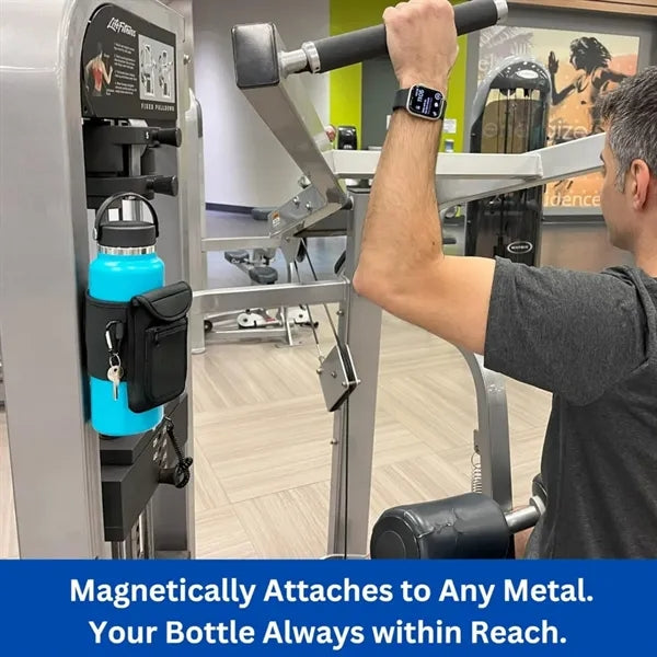 Magnetic Water Bottle Sleeve Bag for Gym