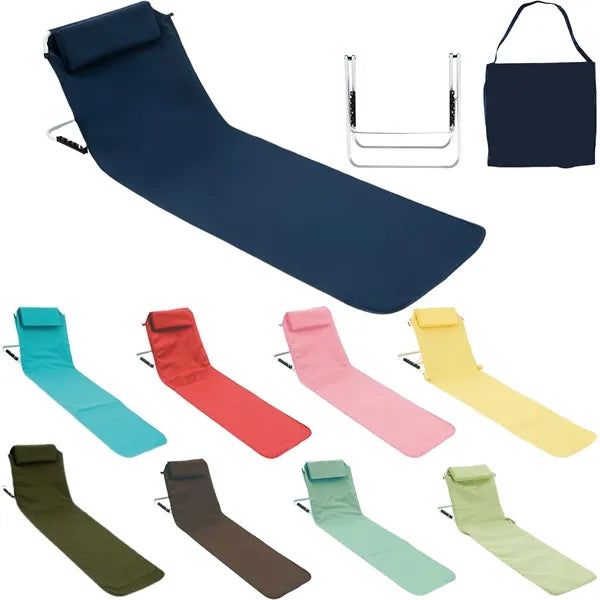 Foldable Camping Chair With Back Support And Comfortable Oxf