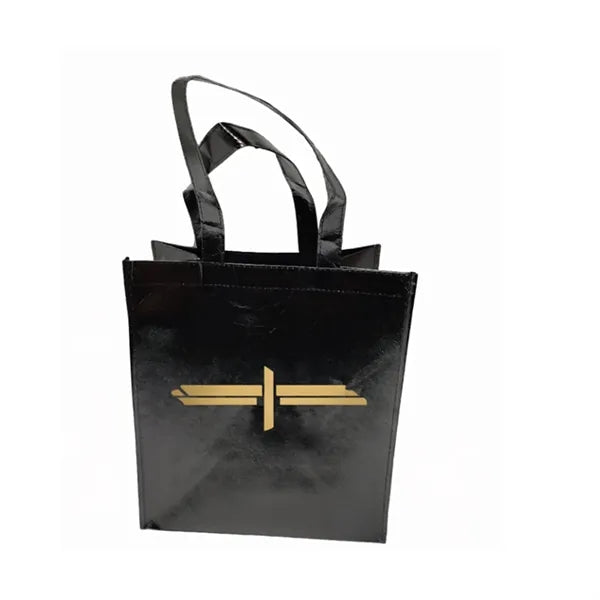 Laminated Metallic Tote Bag