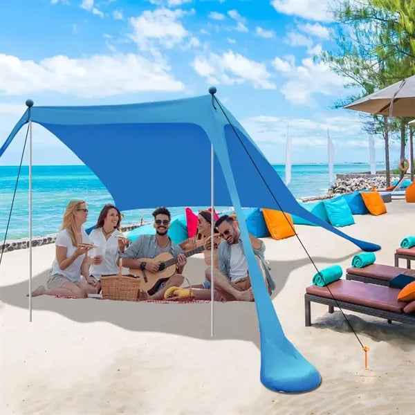 Beach Canopy Pop Up Shade FT Portable with Carry Bag