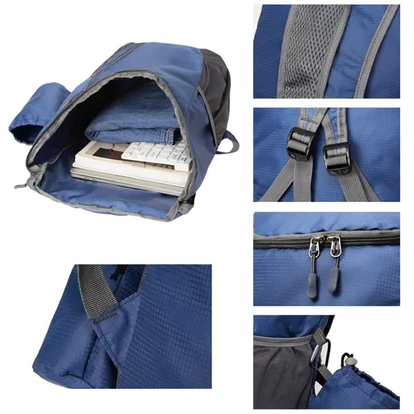 Foldable Waterproof Backpack With Large Capacity