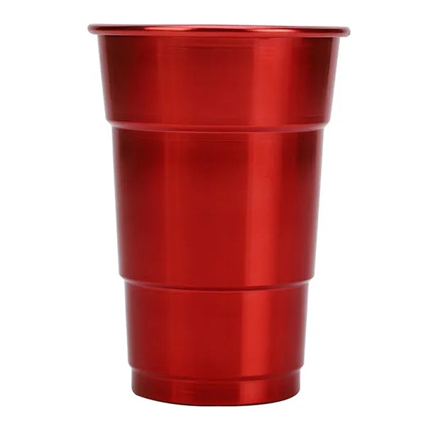 Aluminum Disposable Drink Cup Recyclable Beer Cup Summer