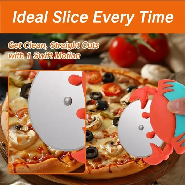 Crab Shaped Pizza Cutter - Creative Pizza Wheel