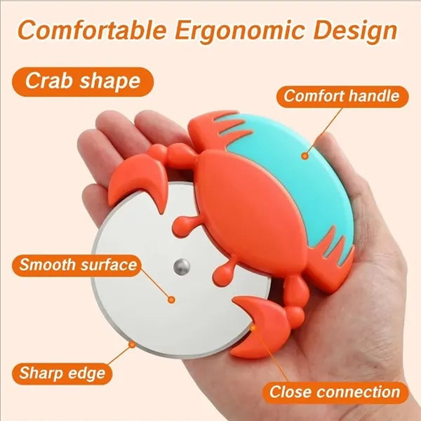 Crab Shaped Pizza Cutter - Creative Pizza Wheel