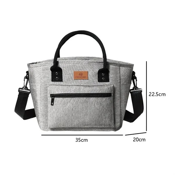 Large Capacity Oxford Cloth Meal Bag Student Lunch Box