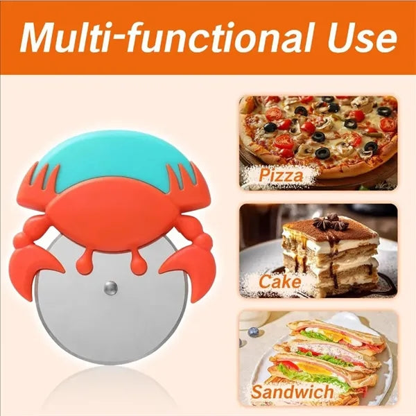 Crab Shaped Pizza Cutter - Creative Pizza Wheel