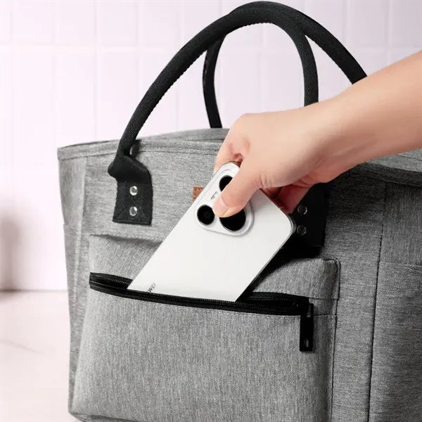 Large Capacity Oxford Cloth Meal Bag Student Lunch Box