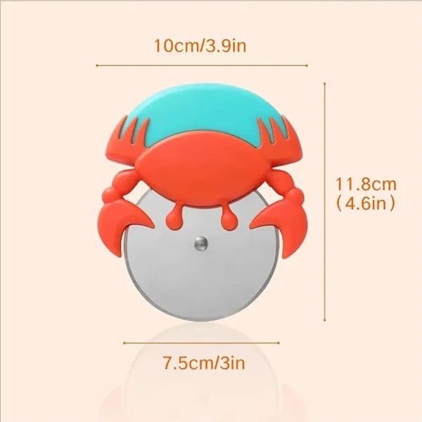 Crab Shaped Pizza Cutter - Creative Pizza Wheel