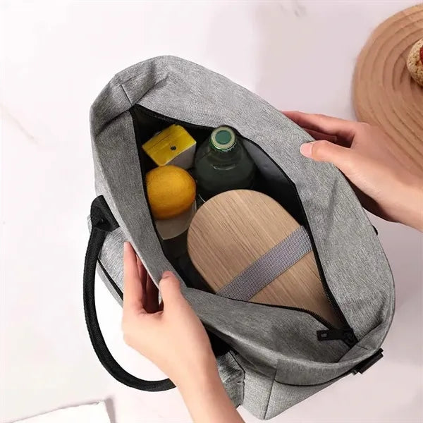 Large Capacity Oxford Cloth Meal Bag Student Lunch Box