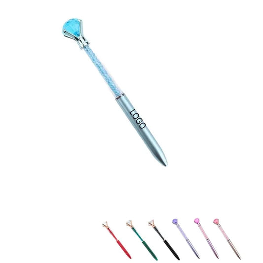 Diamond-Tip Plastic Ballpoint Pen