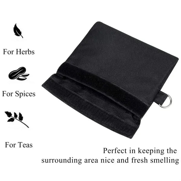 Portable Odor Proof Tobacco Pipe Bag With Carbon Lining