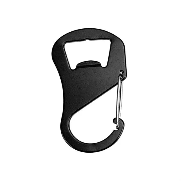 Aluminum Alloy Bottle Opener With Carabiner