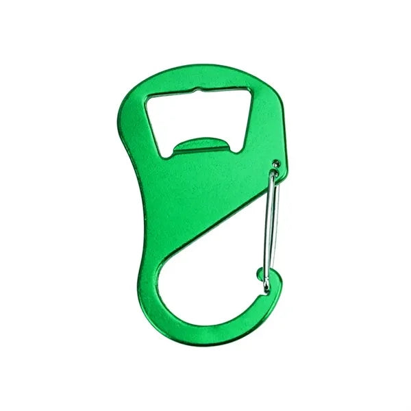 Aluminum Alloy Bottle Opener With Carabiner