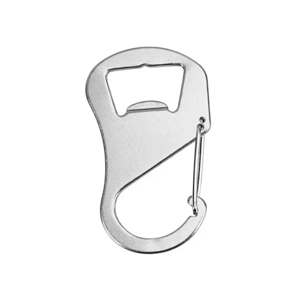 Aluminum Alloy Bottle Opener With Carabiner