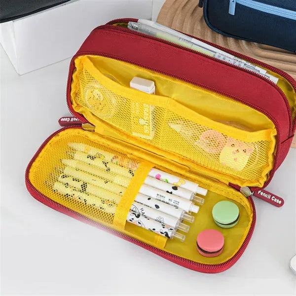 Large Capacity Pencil Pouch Back to School Supplies Student