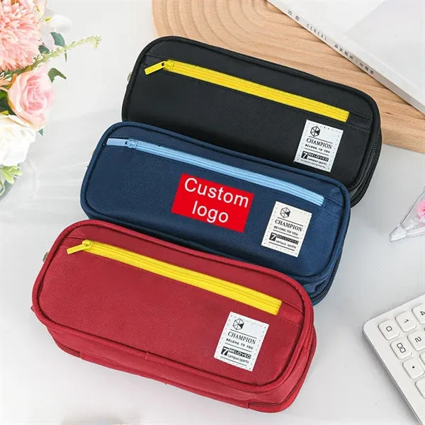 Large Capacity Pencil Pouch Back to School Supplies Student