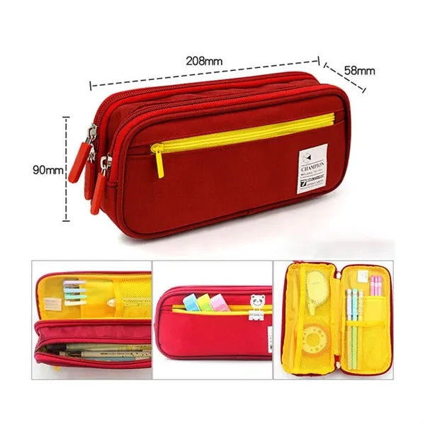 Large Capacity Pencil Pouch Back to School Supplies Student