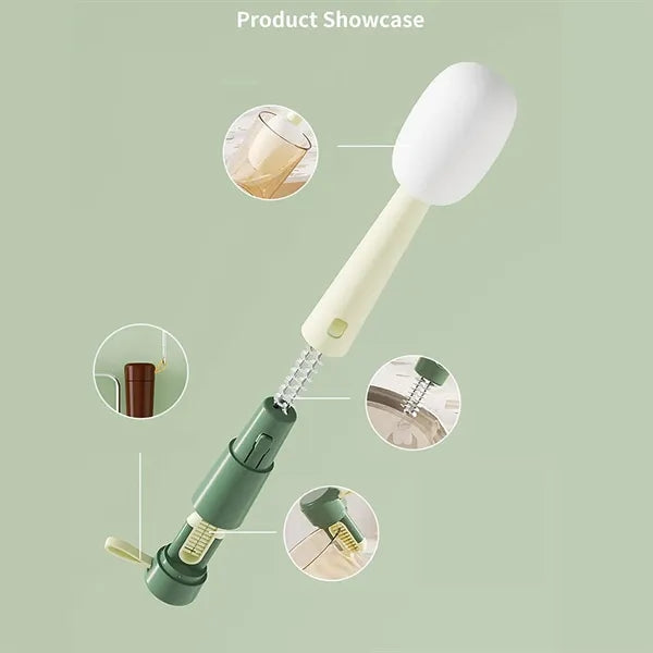 Multi-Purpose Long-Handled Cleaning Brush